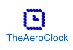 TheAeroClock  - Free Desktop clock