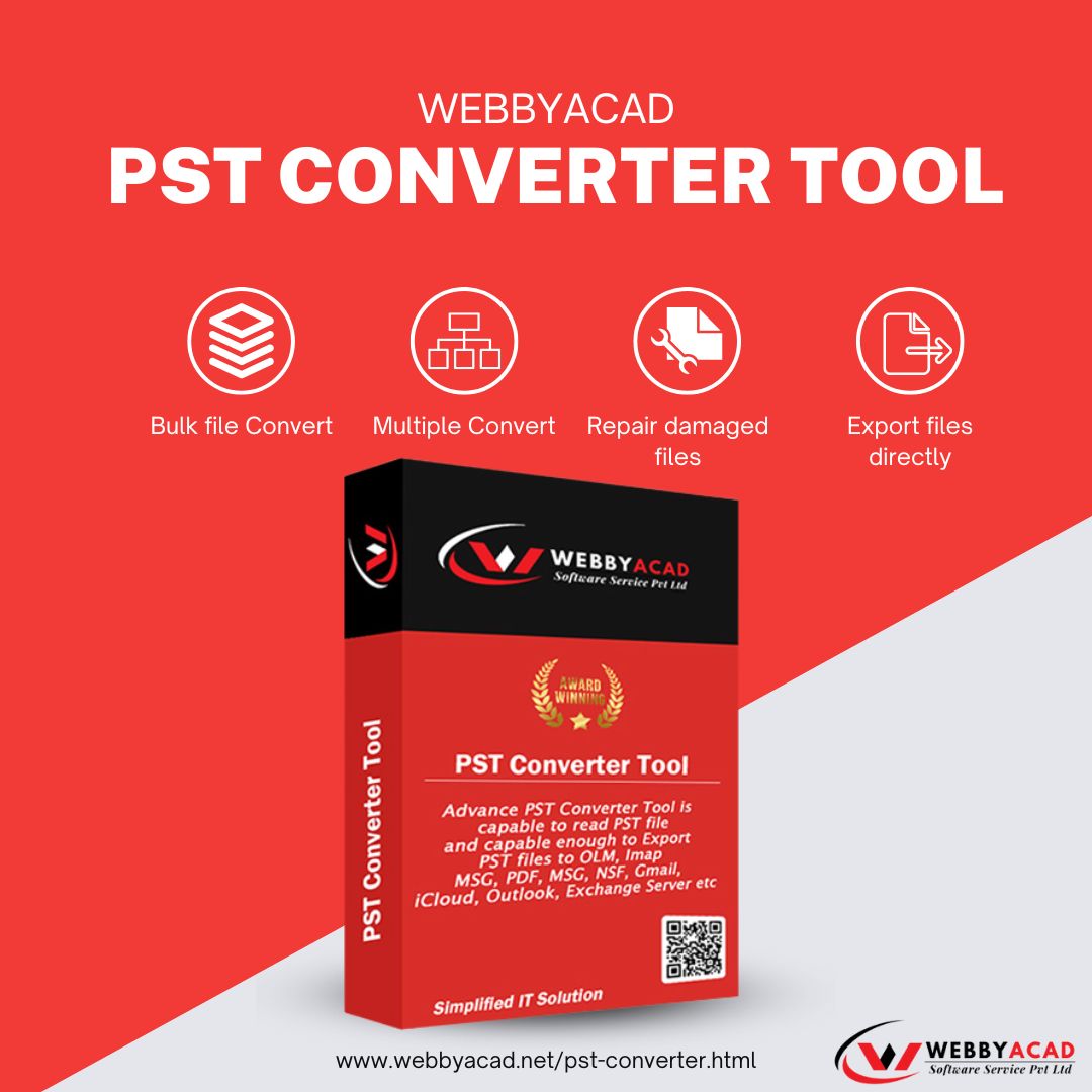 WebbyAcad PST file Converter Software